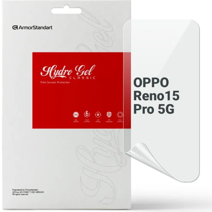 Пленка защитная Armorstandart hydrogel OPPO Reno15 Pro 5G Фото