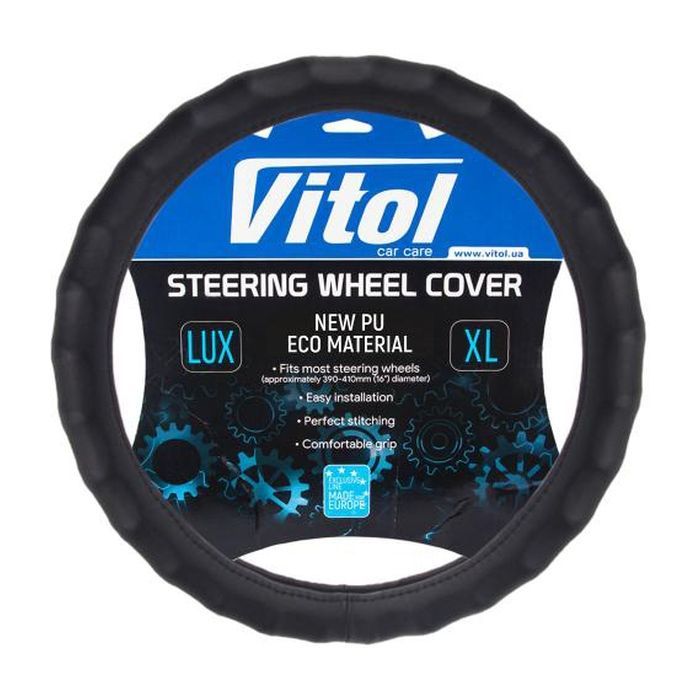 Чехол на руль VITOL XL чорн Фото