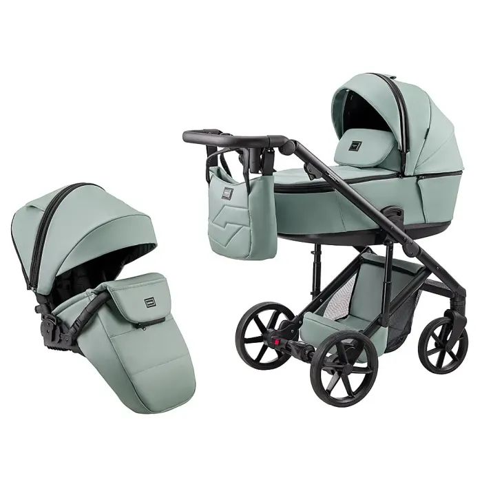 Коляска Adamex 2 в 1 Dolce Eco SA-20 нефрит Фото