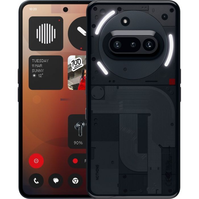 Мобильный телефон Nothing Phone (3a) 12/256Gb Black Фото