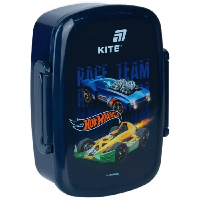 Ланч-бокс детский Kite Hot Wheels з наповненням, 750 мл Фото