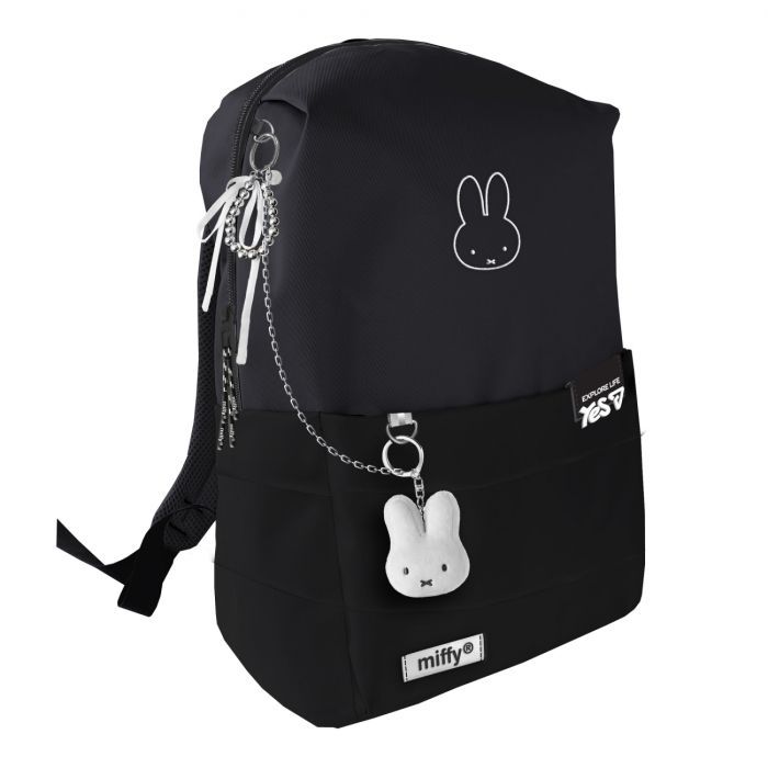 Рюкзак школьный Yes Miffy Black&White T-105M Фото