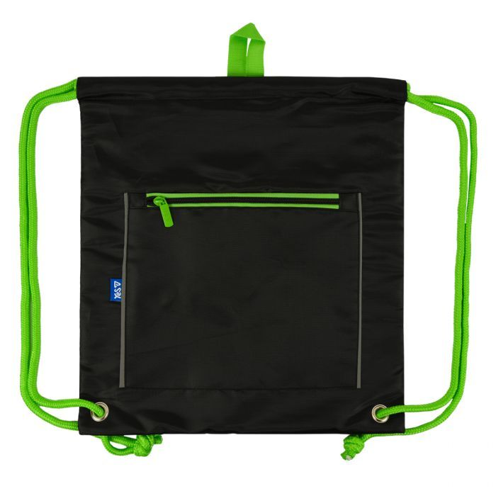 Сумка для обуви Yes SB-10-1 Black Eddition Green Фото